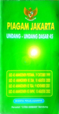 PIagam Jakarta Undang-Undang Dasar 1945
