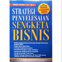 Strategi Penyelesaian Sengketa Bisnis