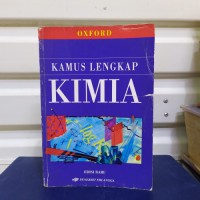 KAMUS LENGKAP KIMIA: EDISI BARU