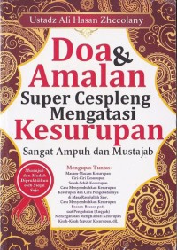 Doa & Amalan Super Cespleng mengatasi kesurupan
