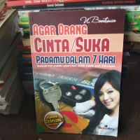 AGAR ORANG CINTA/SUKA PADAMU DALAM 7 HARI