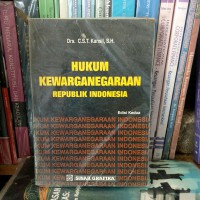 Hukum Kewarganegaraan Republk Indonesia