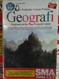 BUKU PEDOMAN UMUM PELAJAR GEOGRAFI SMA KELAS 1, 2, 3