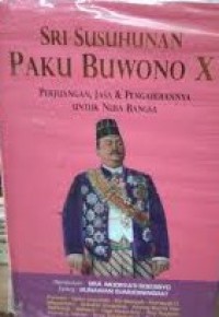 Sri Susuhan Paku Buwono X