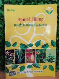 Apotek Hidup untuk Kesehatan Manusia
