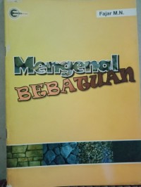 Mengenal bebatuan