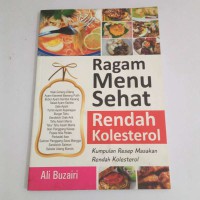 Ragam Menu Sehat Rendah kolesterol