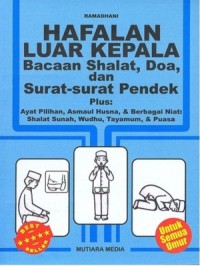 HAFALAN LUAR KEPALA BACAAN SHALAT,DOA DAN SURAT-SURAT PENDEK
