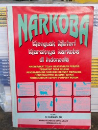 Narkoba : menguak misteri maraknya narkoba di indonesia