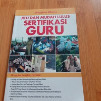 Jitu dan mudah lulus sertifikasi guru
